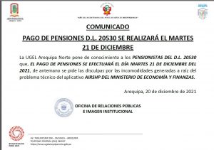 ATENCIÓN CESANTES D.L. 20530