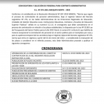 CONVOCATORIA Y SELECCIÓN DE PERSONAL PARA CONTRATO ADMINISTRATIVO  D.L. Nº 276 UGEL AREQUIPA NORTE – 2022