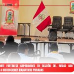 UGEL AREQUIPA NORTE FORTALECE CAPACIDADES EN GESTIÓN DEL RIESGO CON ASISTENCIA TÉCNICA A INSTITUCIONES EDUCATIVAS PRIVADAS