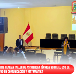 UGEL AREQUIPA NORTE REALIZA TALLER DE ASISTENCIA TÉCNICA SOBRE EL USO DE MATERIAL EDUCATIVO EN COMUNICACIÓN Y MATEMÁTICA