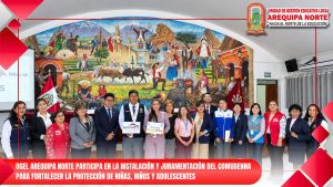 𝗨𝗚𝗘𝗟 𝗔𝗥𝗘𝗤𝗨𝗜𝗣𝗔 𝗡𝗢𝗥𝗧𝗘 𝗣𝗔𝗥𝗧𝗜𝗖𝗜𝗣𝗔 𝗘𝗡 𝗟𝗔 𝗜𝗡𝗦𝗧𝗔𝗟𝗔𝗖𝗜Ó𝗡 𝗬 𝗝𝗨𝗥𝗔𝗠𝗘𝗡𝗧𝗔𝗖𝗜Ó𝗡 𝗗𝗘𝗟 𝗖𝗢𝗠𝗨𝗗𝗘𝗡𝗡𝗔 𝗣𝗔𝗥𝗔 𝗙𝗢𝗥𝗧𝗔𝗟𝗘𝗖𝗘𝗥 𝗟𝗔 𝗣𝗥𝗢𝗧𝗘𝗖𝗖𝗜Ó𝗡 𝗗𝗘 𝗡𝗜𝗡̃𝗔𝗦, 𝗡𝗜𝗡̃𝗢𝗦 𝗬 𝗔𝗗𝗢𝗟𝗘𝗦𝗖𝗘𝗡𝗧𝗘𝗦